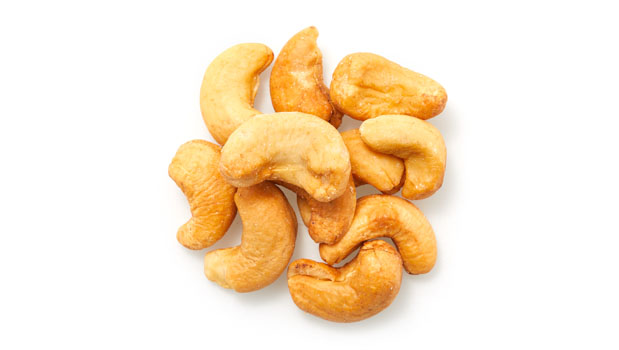 Cashews, Non GMO canola oil.

May contain: Peanuts, Other tree nuts