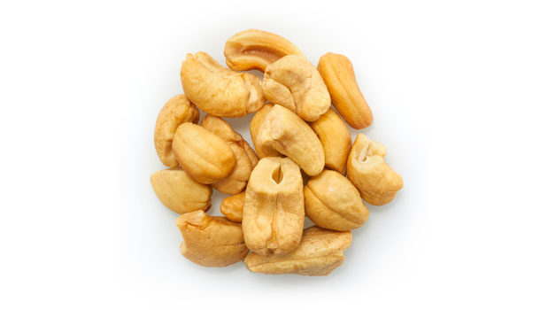Cashews, Non GMO Canola oil.

May contain: Peanuts, Other tree nuts