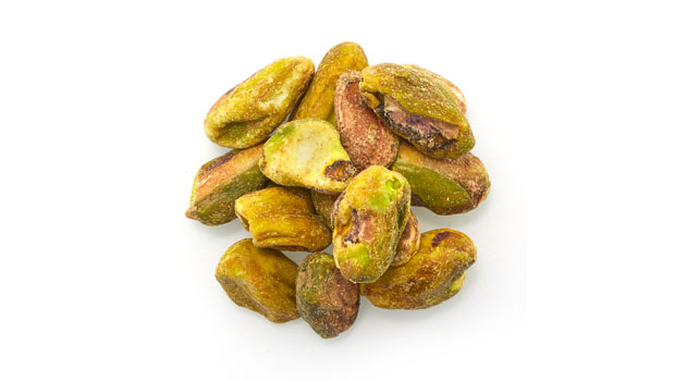 Pistachios.

This product may contain small shell pieces