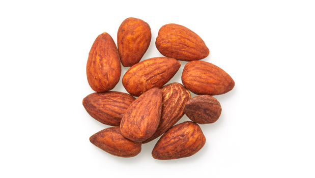 Almonds, Soy sauce (water, soybeans, rice, salt).

This product may occasionally contain shell pieces
