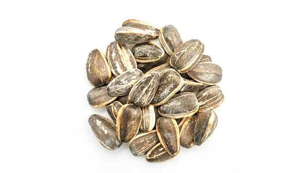 Sunflower seeds in shell.

This product is not ready to eat