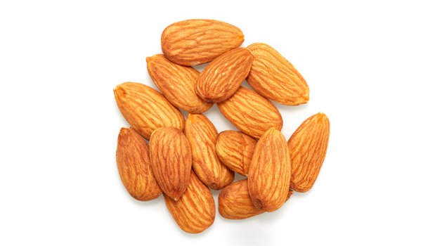Organic almonds.

This product may contain shell pieces