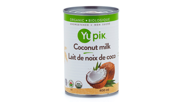 Organic coconut, water