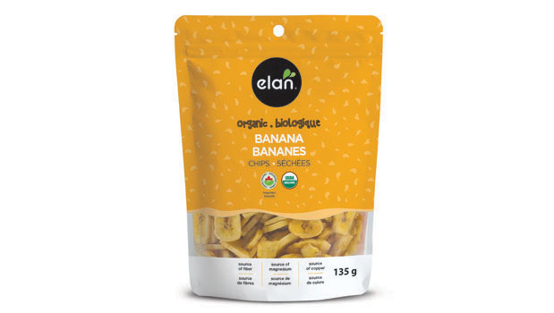 Bananes biologiques, huile de noix de coco biologique, sucre biologique