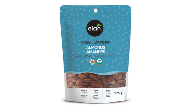 Organic almonds, Organic  soya sauce (water, organic soy beans, sea salt , organic alcohol).