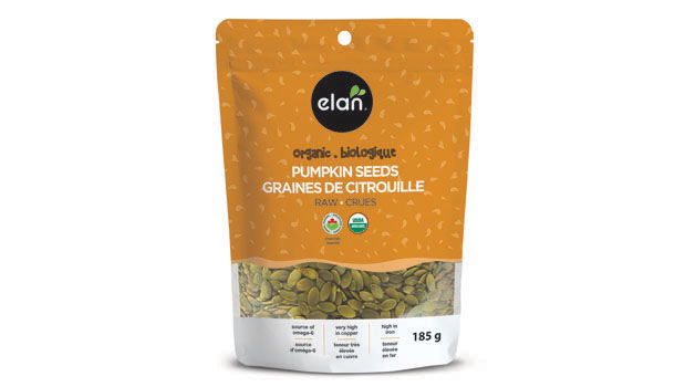 Graines de citrouille biologiques.