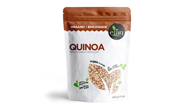 Organic red quinoa, organic white quiona, organic black quinoa.
