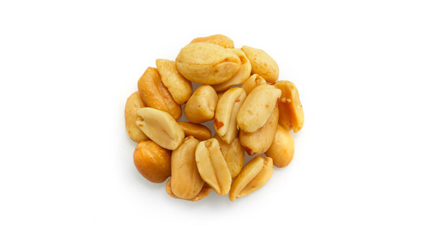 Peanuts, non-GMO canola oil.May contain: Tree nuts.