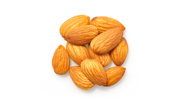 Almonds.This product may contain small shell pieces.