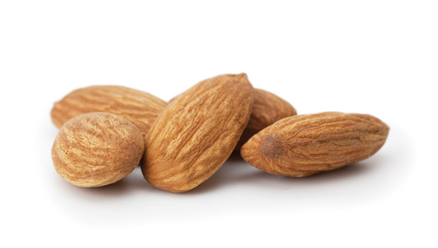 Almonds.This product may contain small shell pieces