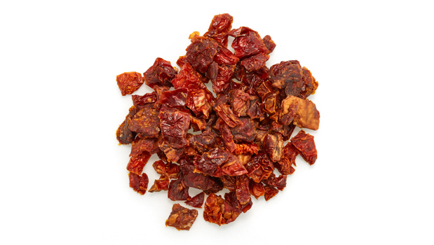 Organic sun dried tomatoes, salt.