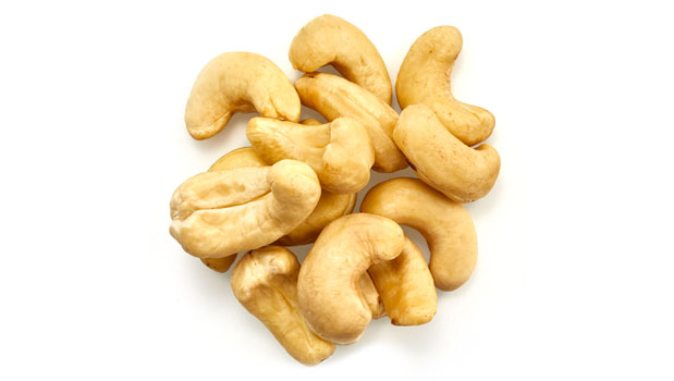 Organic cashews.