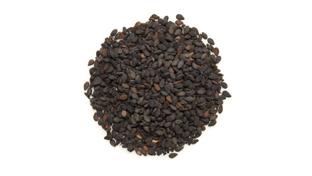 Organic Black Sesame seeds.