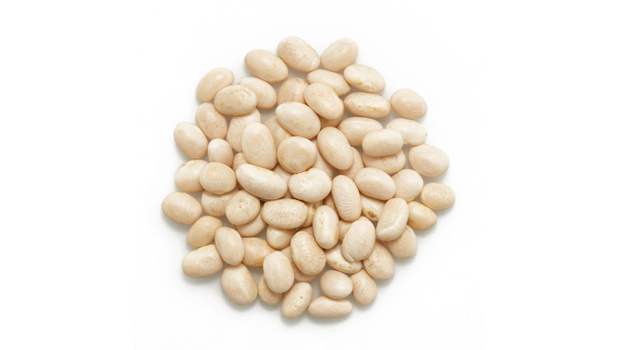Organic navy beans.