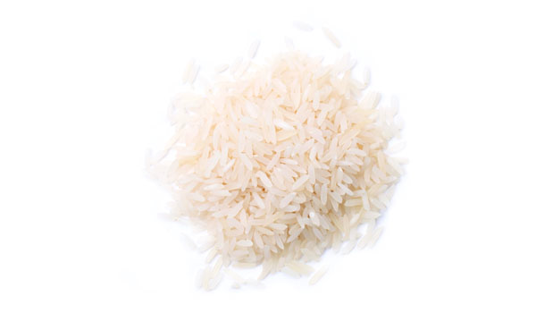 Organic rice.