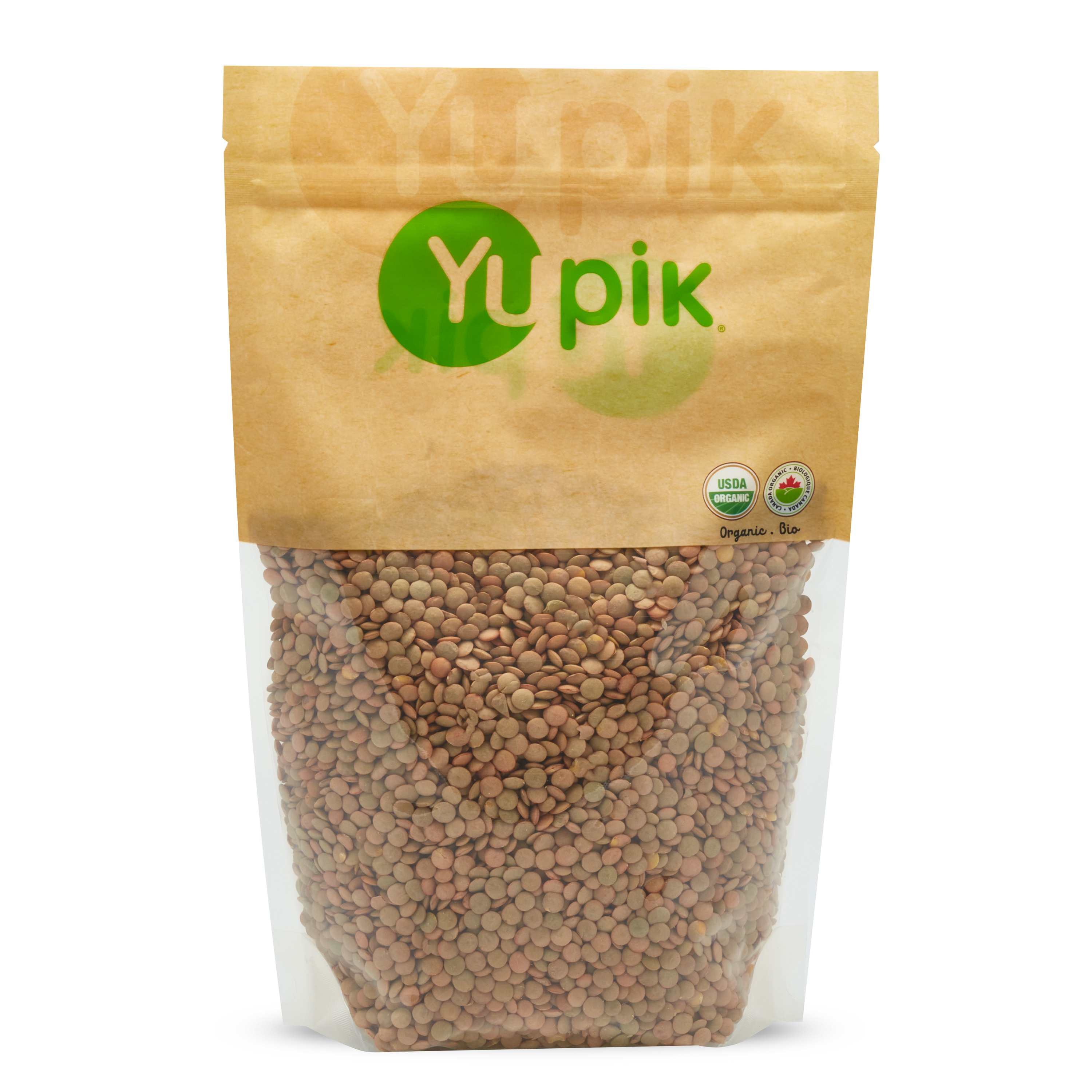 Organic green lentils.It is a raw agriculture product. Although it has been mechanically cleaned before packaging, some foreign material may be present. Sort and wash before using.